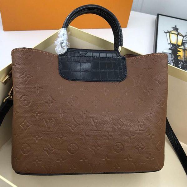 

new new arrival women bag classic style with origin box leather lady shoulder bag totes large capacity women designer luxury crossbody bags