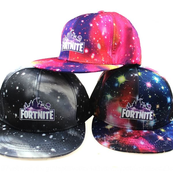 

fortnite night star game baseball cap sun sun baseball hat men's and women's fashion hip-hop flat edge sunshade hat, Blue;gray
