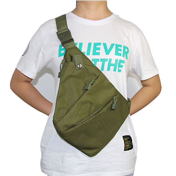 

tactical gun chest bag pistol nylon concealed storage holster bag pouch outdoor hunting anti-theft shoulder
