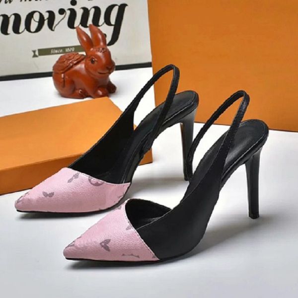 

newlassic high heeled sandals wedge heel luxury designer cowboy woman shoes metal buckle for parties occupation sandals 013 l13, Black
