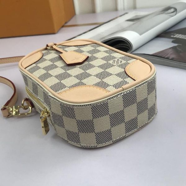 

luxury designer womens bag mini shoulder bags leather plaid crossbody bags trend style lady messenger bag with origin box