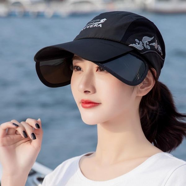 

couple fashion quick-drying outdoor couple beach all-match sun hat breathable sun hat, Blue;gray