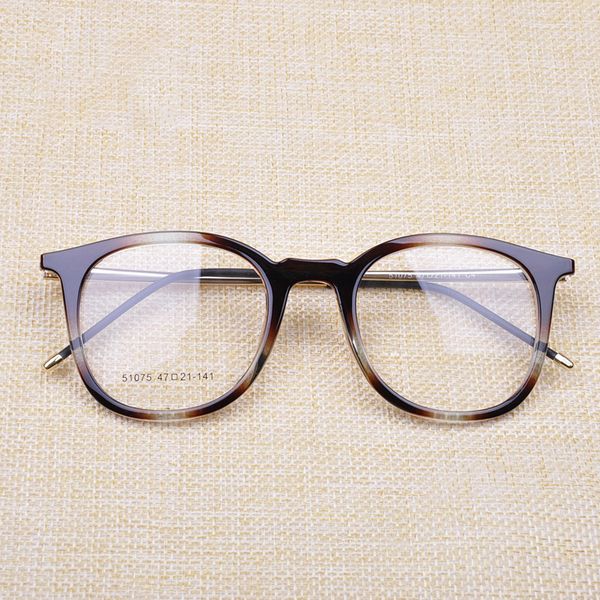 

zerosun vintage eyeglasses frames male women oval glasses men full rim spectacles for prescription optical lens nerd fashion, Black
