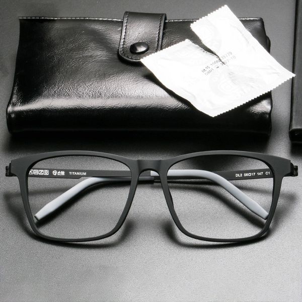 

cubojue eyeglasses frames men women 6g titanium glasses ultralight eyewear for optical myopia diopter spectacles black full rim