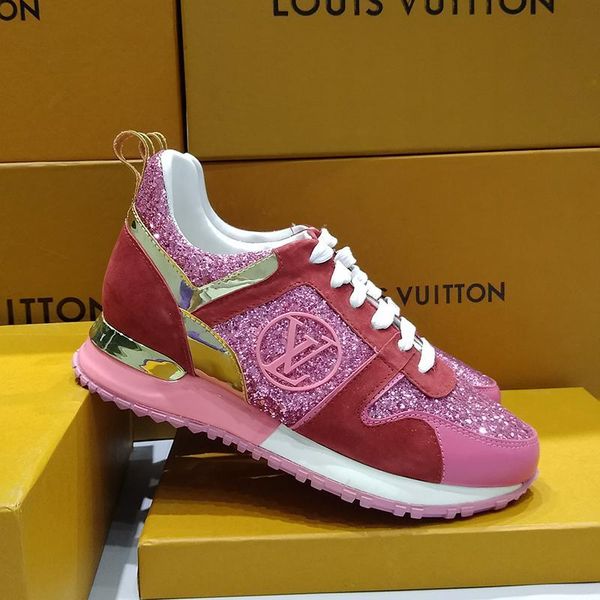 

casual shoes womens sneakers breathable zapatos de mujer with origin box lady fashion run away sneaker womens shoes lace -up design fast, Black