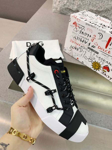

portofino sneakers in mixed materials men women designer luxury woman shoes fashion sneaker 35-45 with box nappa calfskin