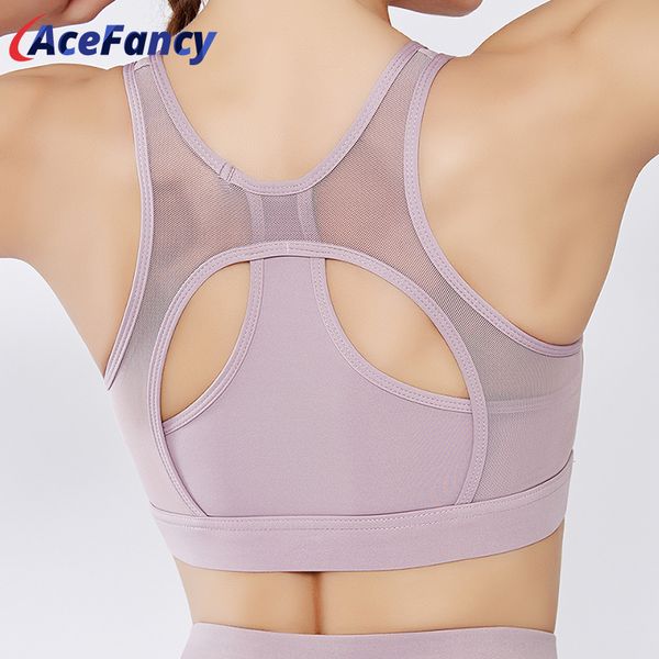 

acefancy sport bra padded yoga crop women sport wear hollow out yoga women t1938 outfit for woman bra, White;black