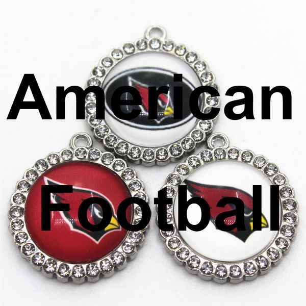 

us football team arizona charms dangle charms sports diy bracelet necklace pendant earring jewelry hanging charms, Bronze;silver
