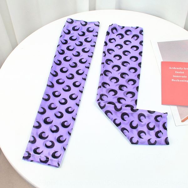 

duqpf ins korean-style internet celebrity with s go out to drive uv protection protective ice sleeve ice sleeve sleeves women's fashion, Black