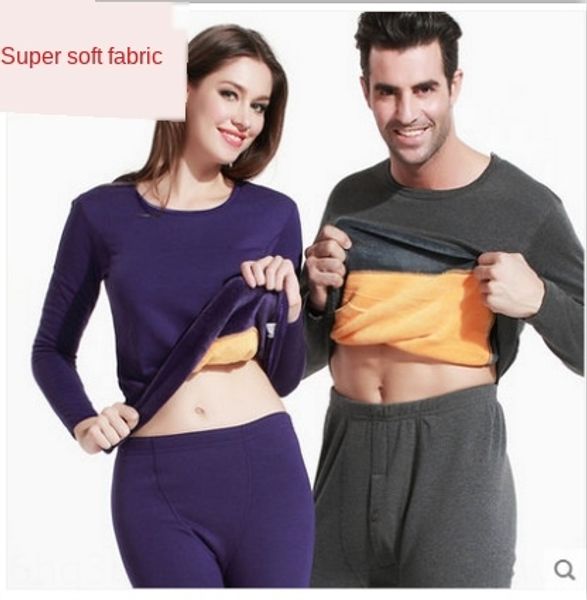 

xumud отопительные термобелье мужчин вокруг шеи плюс держите теплое белье теплый бархат утолщенной женщин бархат доспехи термальными осенние, Black;brown