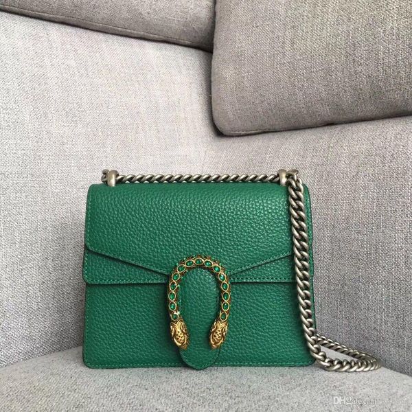 

high-end custom women's handbags designer single-shoulder bag cover buckle retro style metal chain shoulder strap small crossbody