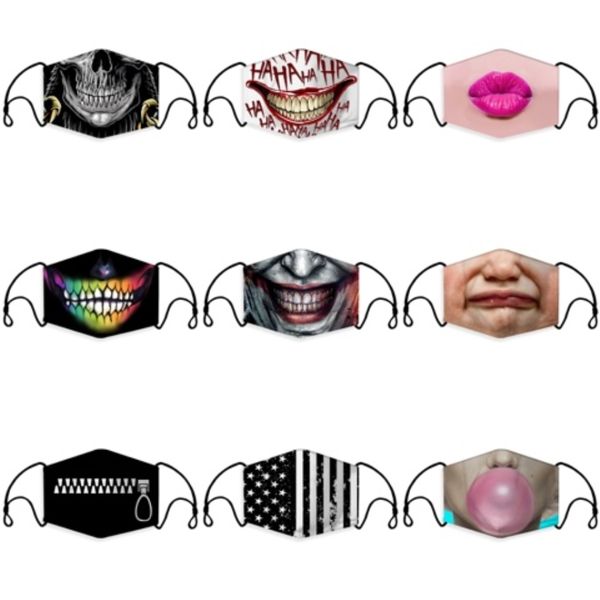 

3d printing trump 2020 mask windproof cotton mouth masks american election united states mask black mask#617