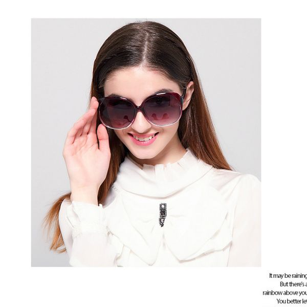 

woohoo 2020 large frame sunglasses women vintage classic plastic sun glasses shopping uv400 lunette de soleil femme, White;black