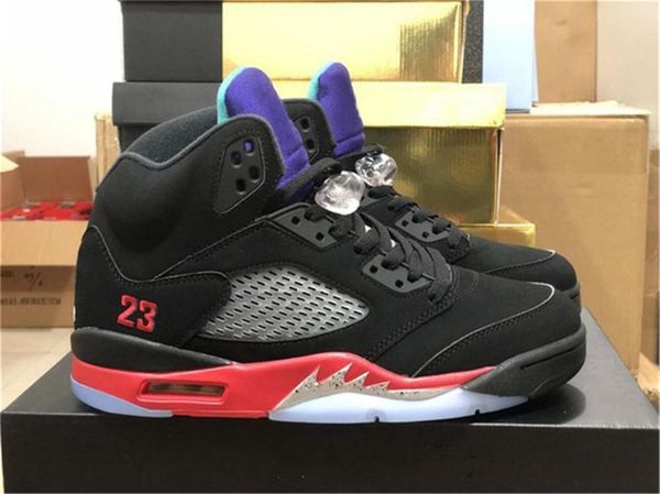 

release 5 3 men basketball shoes 30th anniversary purple black grape ice new emerald cz1786-001 authentic sneakers size 40-47