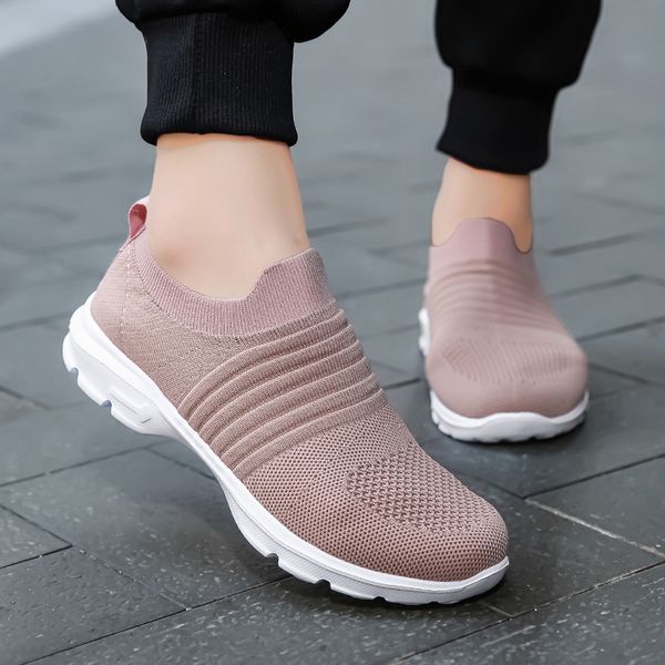 

women sock shoes summer outdoor breathable sneakers female lightweight comfortable running shoes flexible workout training