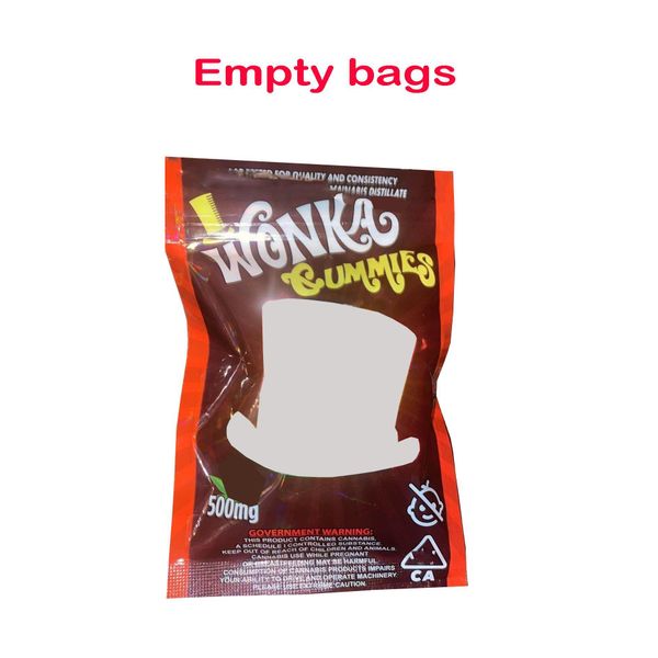 

500мг пустой wanka жевательный мармелад конфеты упаковка мешок dank жевательный мармелад промозглой канатные полудурков веревочные конфеты п