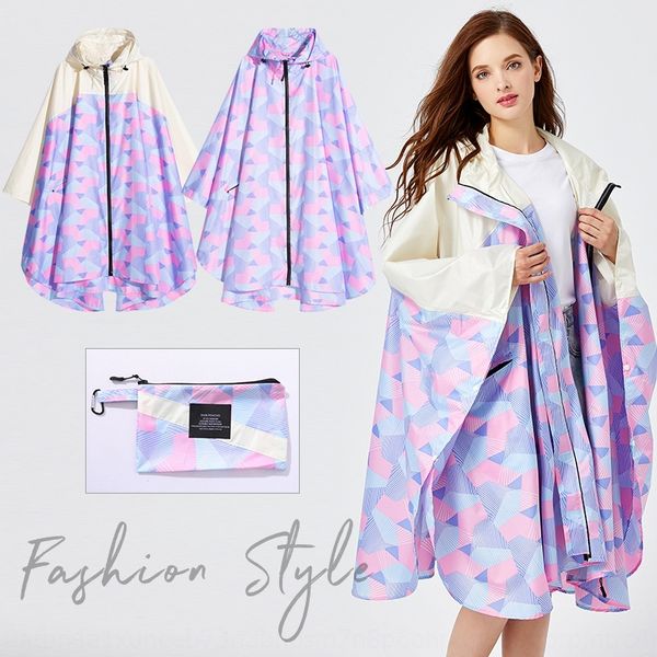 

vvhgg 2019 windbreaker fashion geometric rain nordic trench poncho 2019 windbreaker cloak fashion geometric cloak raincoat nordic trench coa, Black