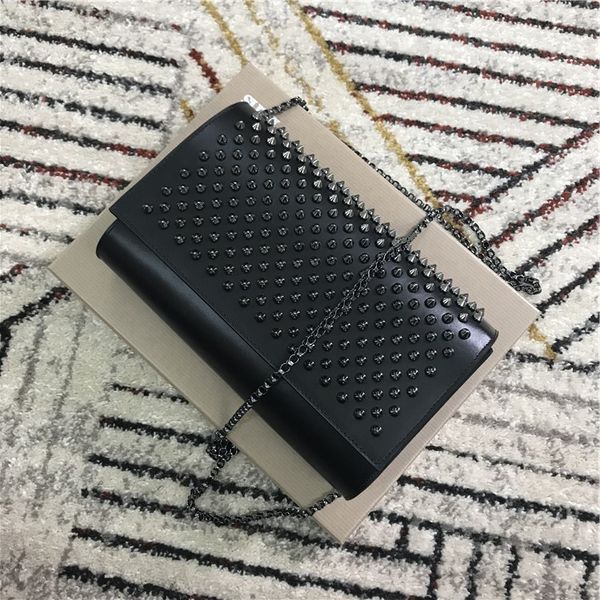 

2020 women rivet red shoulder bag designer fashion women designer handbag genuine leather totes mix bags