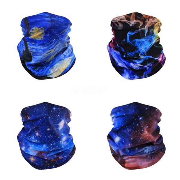 

2020 funny magic headband death knight pirate scarf skeleton ghost ski cycling headwear headband motorcycle neck ba #639#489, Black