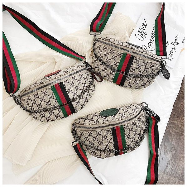

shoulder bag 2020 new korean letter waist bag with oblique straddle chest bag