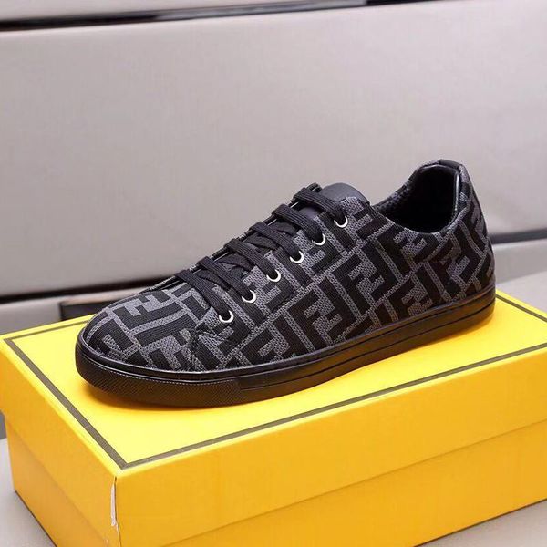 

gray tech fabric low -sneakers mens shoes drop ship lightweight fashion classic outdoor walking luxury shoes plus size lace -up men shoe