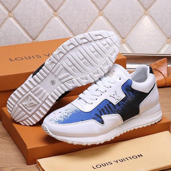 

new mens shoes luxury run away sneaker chaussures pour hommes rubber soles male footwears luxury fashion sport shoes for men with origin box