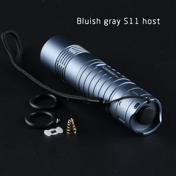 

flashlights torches blunish gray convoy s11 host