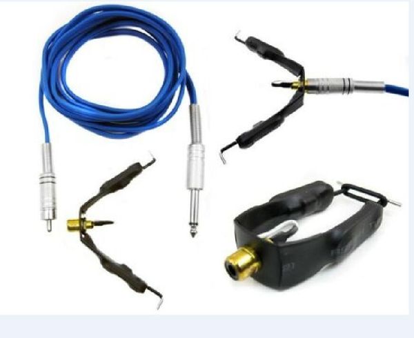 

fusion clip cord & rca plug 7.5 feet for tattoo machine power supply connection