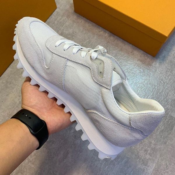 

new arrival runner sneaker men 's shoes autumn and winter design type footwears breathable low lace -up luxury men sh, Black