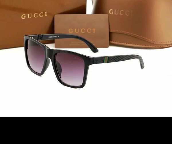 

luxury desinger square sunglasses with stamp uv400 full frame sunglasses for women men fashion accessories f618, Silver