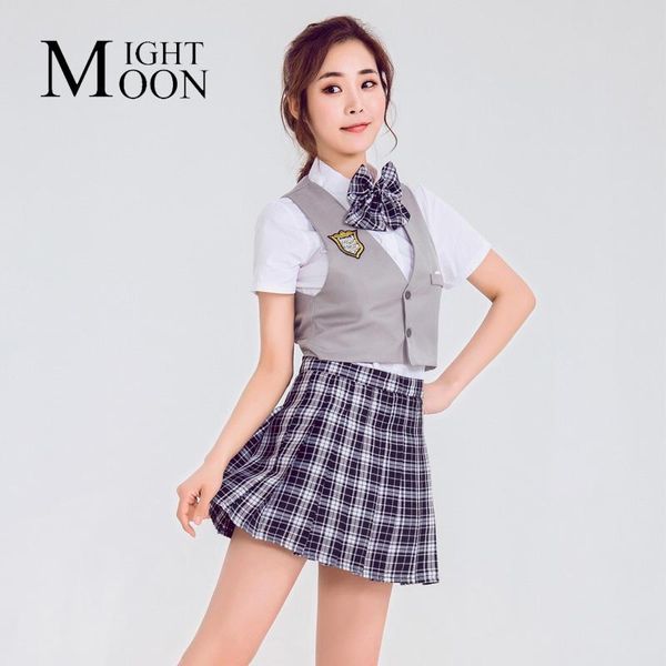 

moonight sailor school uniform cosplay student uniform women costume korean costume, Black;red