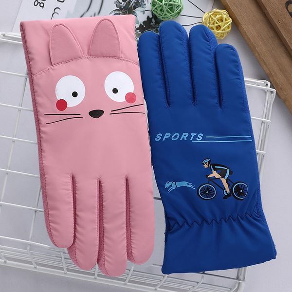 

k3-n083 medium large children's fe baby k3-n083 medium large children's male and female and gloves baby gloves, White