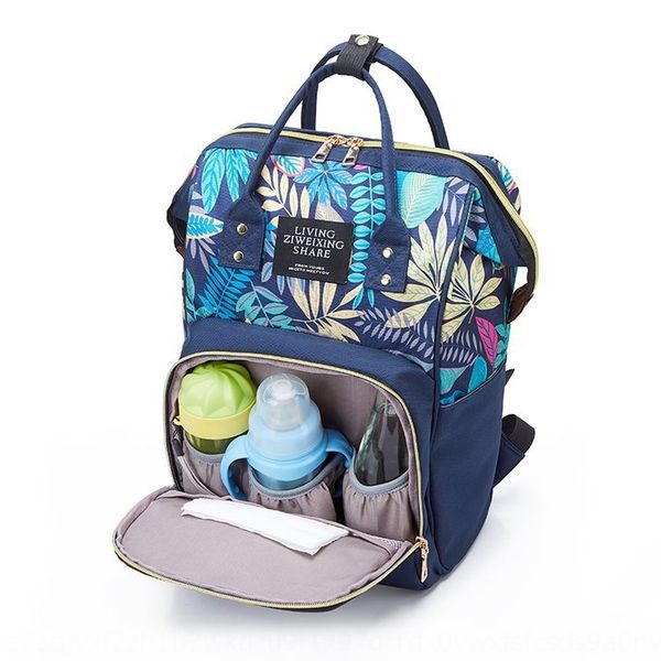 

mummy large capacity diaper bottle multifunctional backpack mother's bag waterproof maternal bottle diaper backpack mother's bag