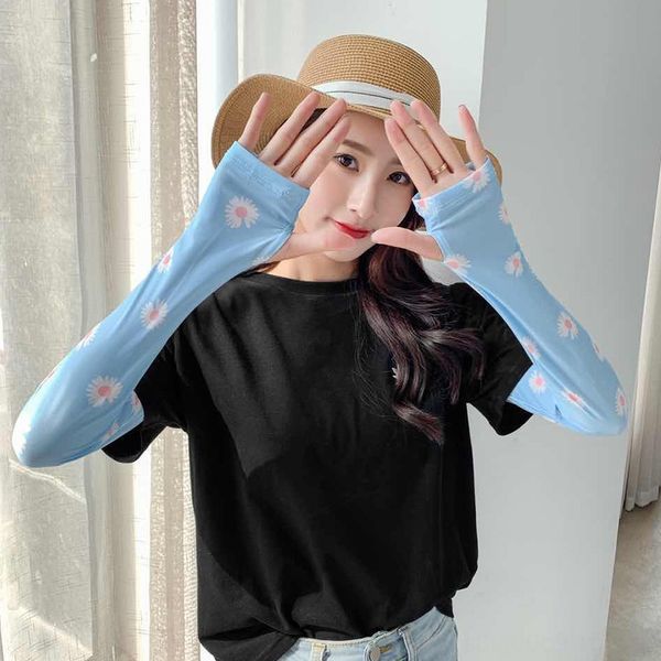 

daisy silk sunscreen female outdoor riding ice ice driving hand sleeve sports arm sleeve ultraviolet ray