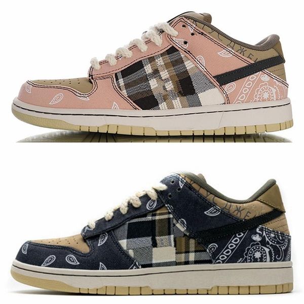 

2020 travis скоттс х sb dunk low jackboys mens женщин кроссовки cactus jacks спорт скейтборд кроссовки кроссовки дез chaussures zapatos