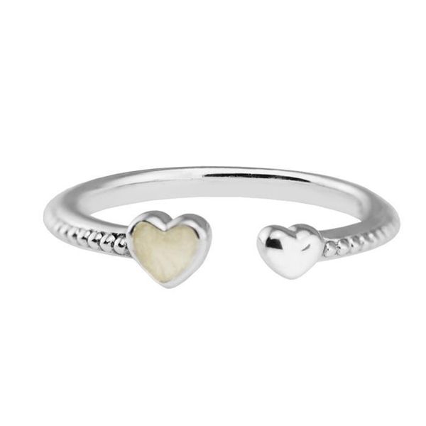 

Silver open rings fits for pandora style jewelry 191045EN23 H8ale 191045EN23