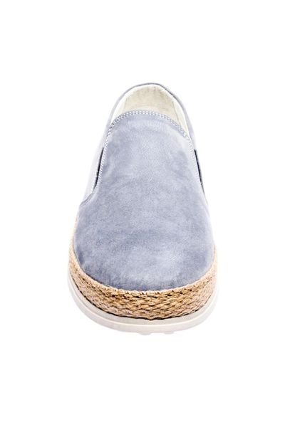 

pearl genuine leather light blue men 's loafer 120130001996, Black