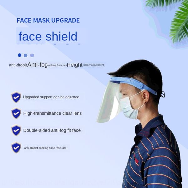 

protective mask plastic bracket anti-fog and smoke protection mask protection transparent anti-flying foam full face antimask