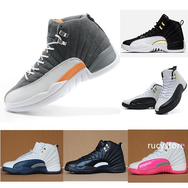 

without mens and womens basketball shoes sneakers 12s xii flu game royal taxi french blue for men sports shoes high cut