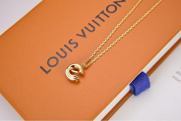 

european and american fashion new e letter necklace designed a necklace for women, Silver