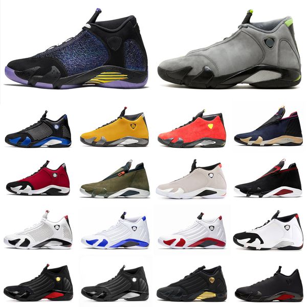 

jumpman 14 14s men basketball shoes doernbecher last shyper varsity royal purple university gold mens trainers sports sneakers