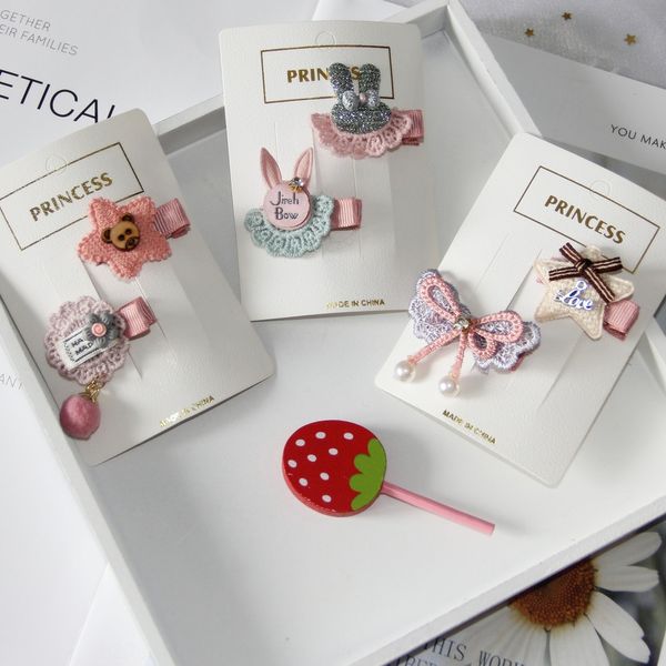 

3blez korean style baby er tong bao er tong bao butterfly bag children's hairpin children's bag side clip infant headdress bow hai, Slivery;white