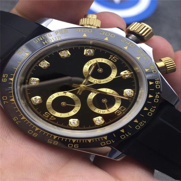 

master designer watches cosmograph116509 luxury watch stainless steel automatic mechanical watch, super luminous dial with 40mmmaster, Slivery;brown