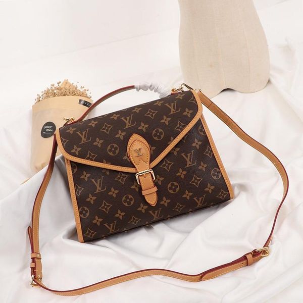 

new arrival womens bag leather shoulder small flap crossbody handbags handle tote bolso bandolera sale with origin box