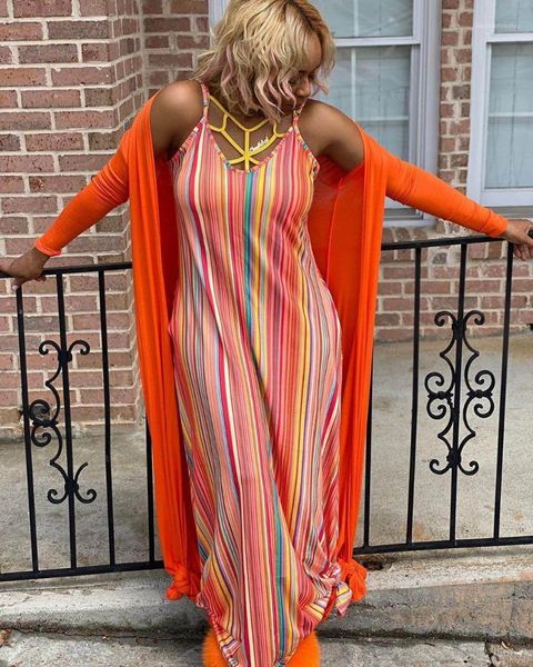 

strap sleeveless women dress casual comfortable cool ladies clothing womens summer striped print dresses spaghetti, Black;gray