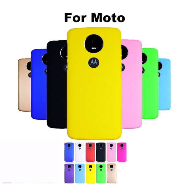 

case for moto x4 e4 g5s c plus z2 g4 x play m g3 x3 nexus 6 g2 e g shockproof plastic cute candy color hard matte case cover