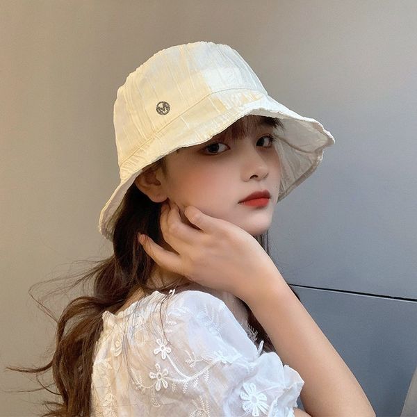 

i2owi japanese yamamoto wind net eaves basin cap fisherman cap bucket bucket red face small fisherman hat female literature korean style all, Blue;gray