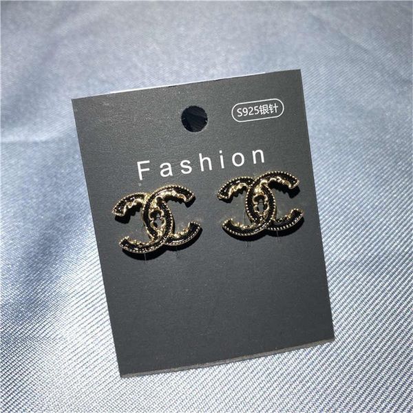 

2020 new fashion women girl white rhinestone crystal round metal zircon ear stud earrings patry earring jewelry, Golden;silver