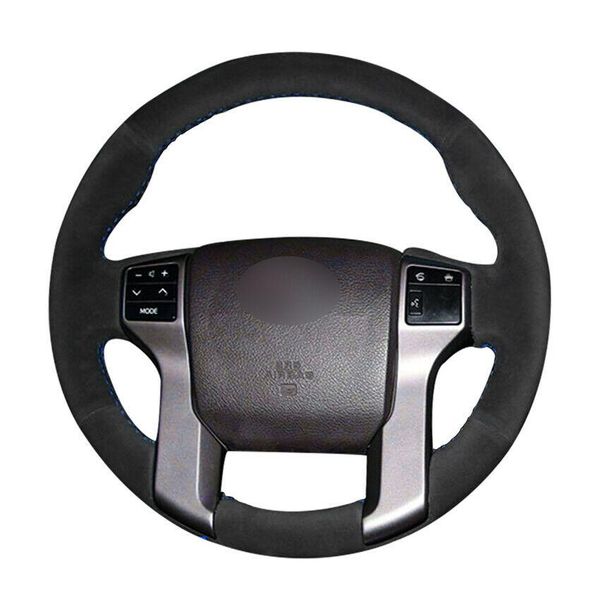 

custom made anti slip hand stitched car steering wheel cover for toyota land cruiser prado 10-17 tundr