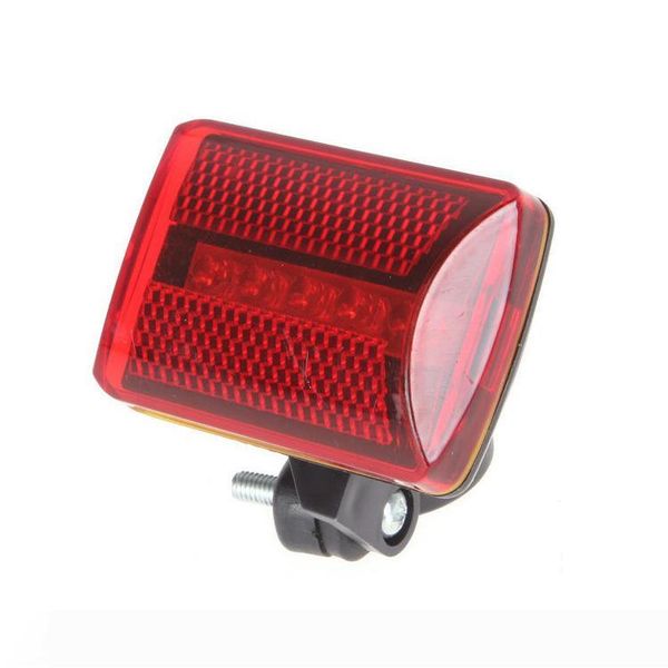 

bike bicycle 5 led rear tail light cycling red light bike safety warning flashing lights
